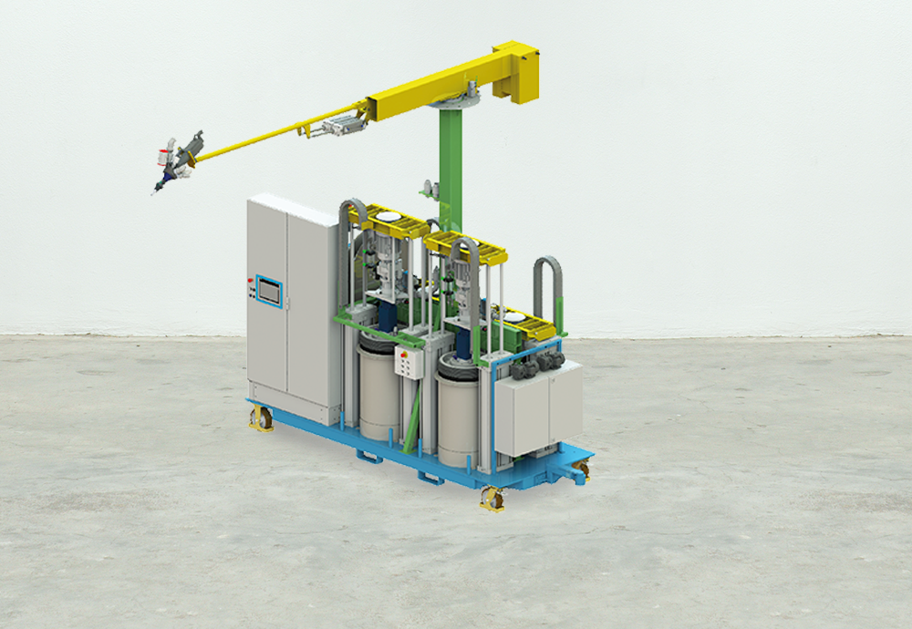 NODOPOX wind 5 (without unwinder, refilling, vacuum, 4 drums)