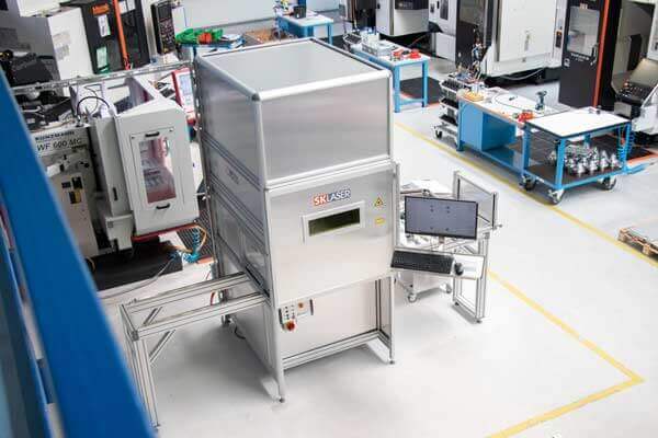 Introduction of a state-of-the-art laser system for marking parts at ZT Odenwald